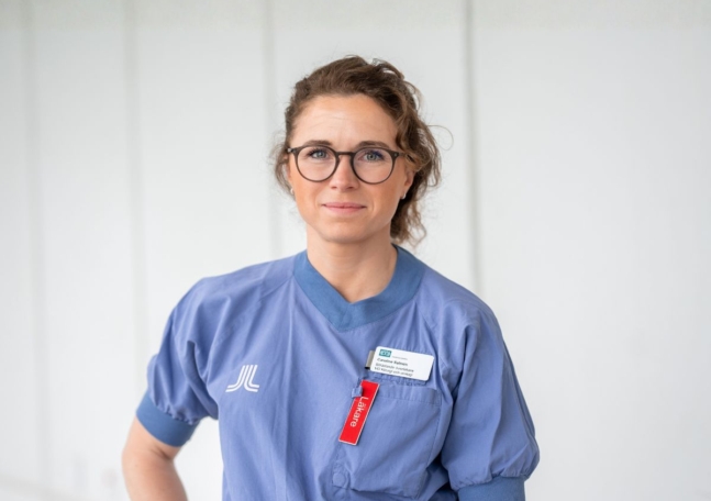 Porträtt av Caroline Salmén.