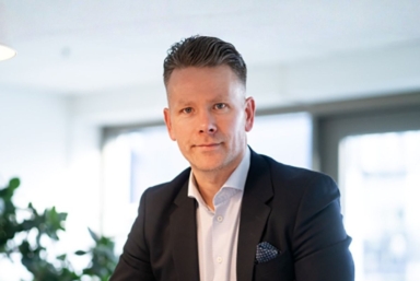 Porträtt av Jonny Mattsson, vd på Kavli.
