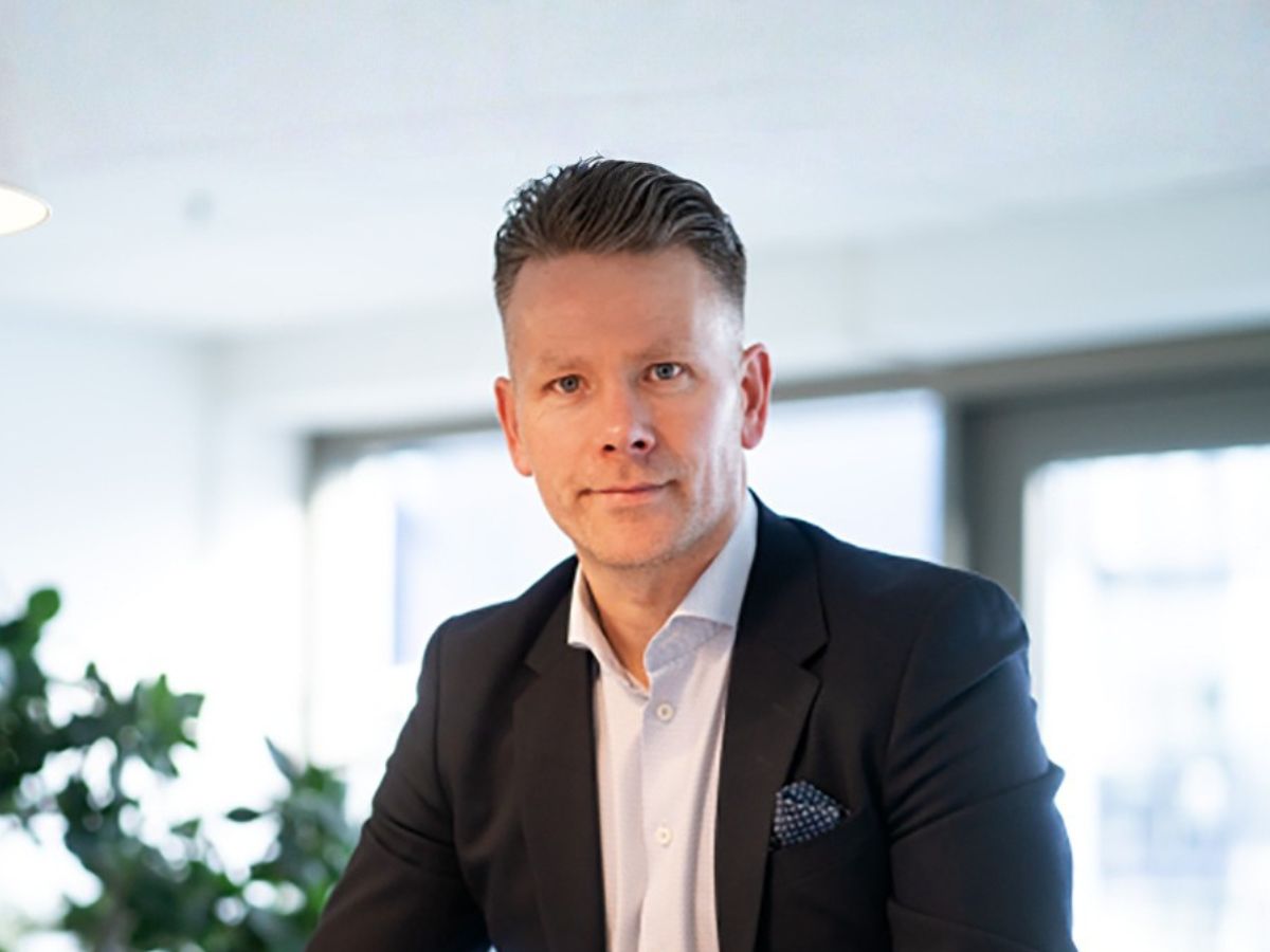 Porträtt av Jonny Mattsson, vd på Kavli.