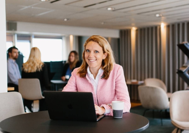 Porträtt av Lise Tormod, vd på Cordial.