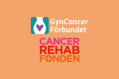 Loggor för Gyncancerförbundet och CancerRehabFonden.