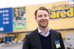 Porträtt av Patrik Levin, vd på Gekås.