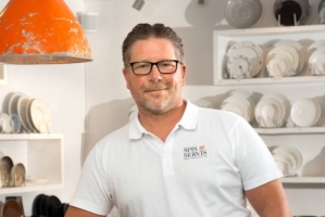 Porträtt av Martin Herrström, vd på Spis och Servis.